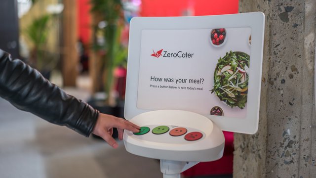 Catering services firm taps customer satisfaction kiosks to boost customer feedback