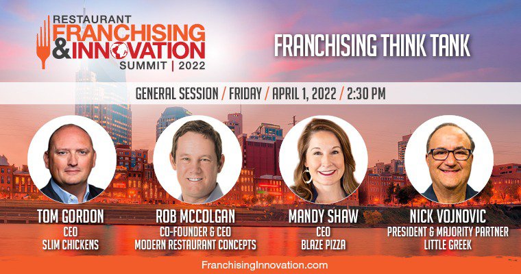 Slim Chickens, Blaze Pizza among CEOs keynoting RFIS 2022 - Vimarsana News