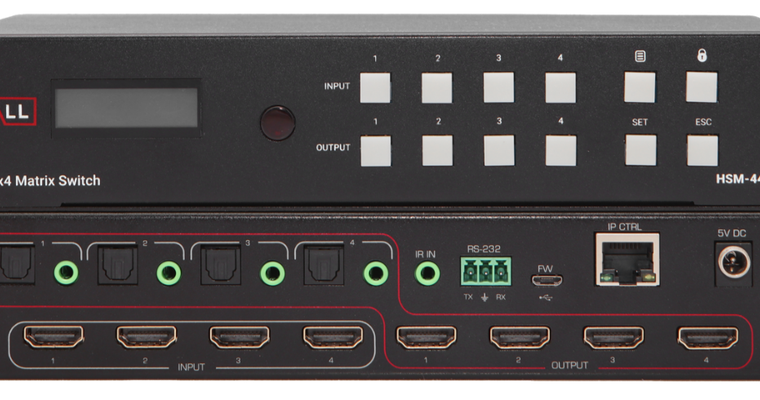 Hall Technologies releases versatile matrix switcher - Vimarsana News