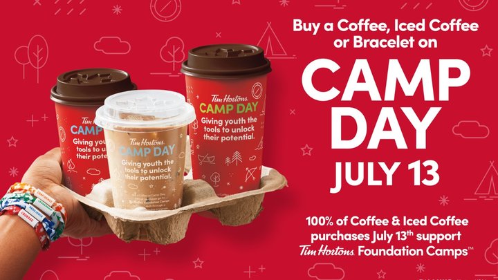 Tim Hortons to raise money for annual Camp Day | QSR Web