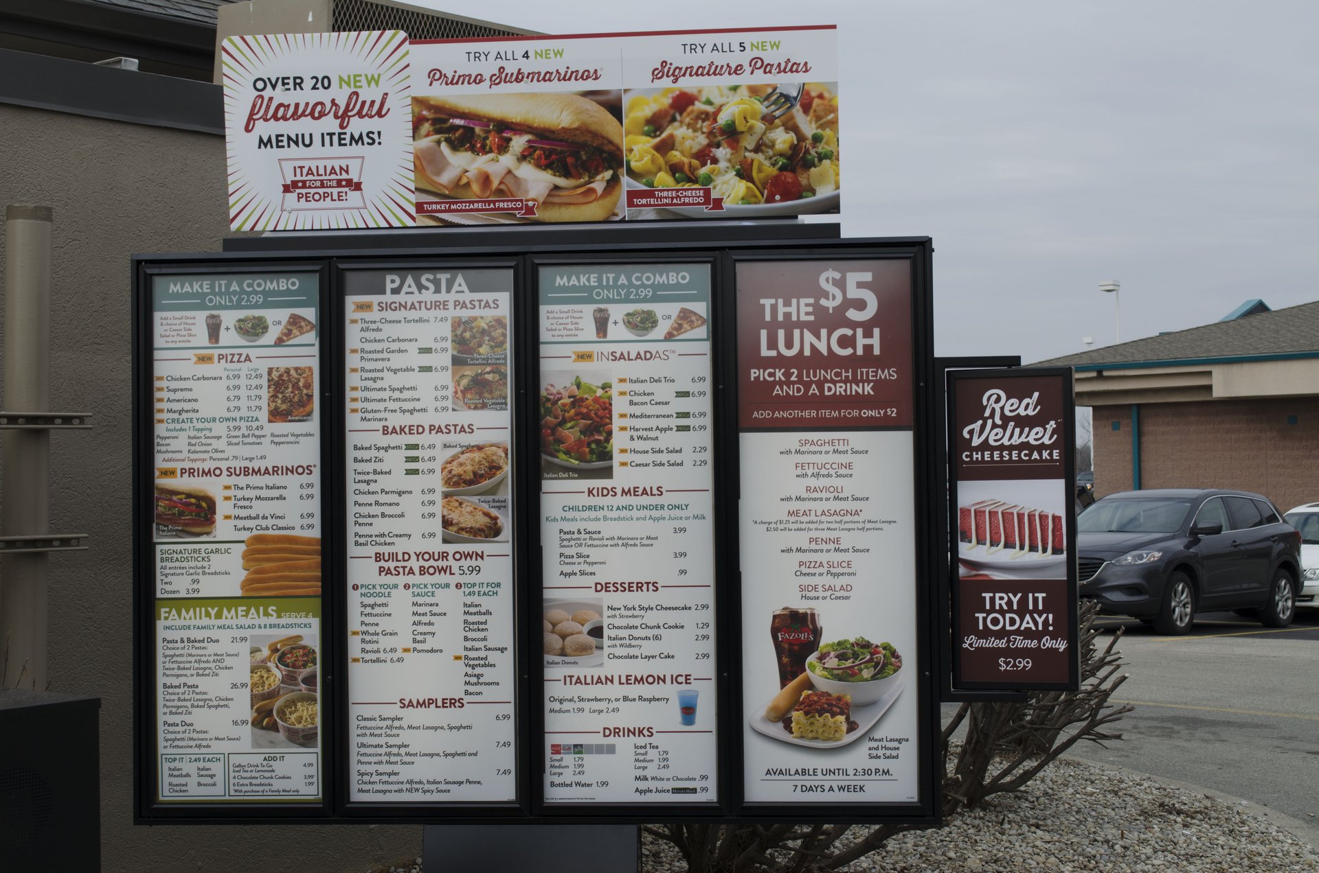 Fazoli's hits refresh with menu overhaul and elevated service | Fast Casual