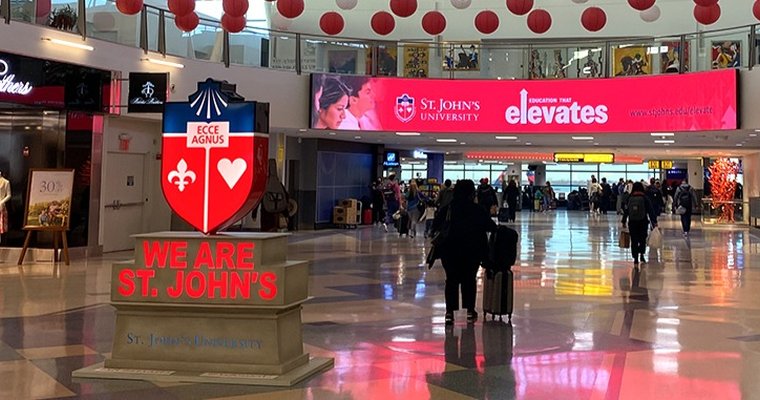 St. John's University rolls out DOOH campaign across Tri-State area - Vimarsana News