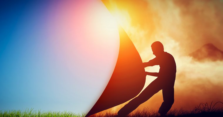 Why pain precedes change