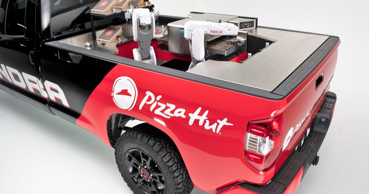 Pizza Hut Toyota Create The Truck Izzeria Er Pizzaruck Pizza Marketplace