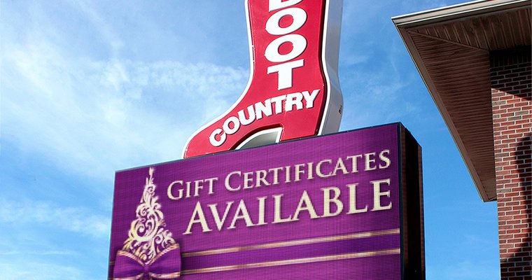 Watchfire Signs helps boot retailer kick-up sales with digital signage - Vimarsana News