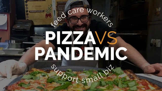 Pizza vs Pandemic site supports pizzerias, care workers