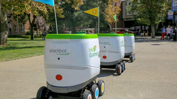 Snackbot PepsiCo Inaugurates Self-Driving Hello Goodness Snackbot At University ...