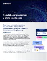 Executive Insights Whitepaper: Reputation management x brand intelligence