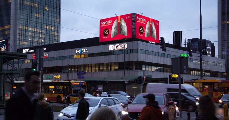 Poland public health campaign tackles air quality | Digital Signage Today