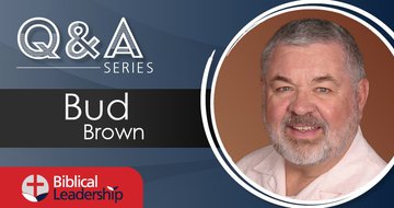 Biblical Leadership writer profile: Bud Brown