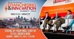 Restaurant Franchising & Innovation Summit session to explore scaling up by franchising