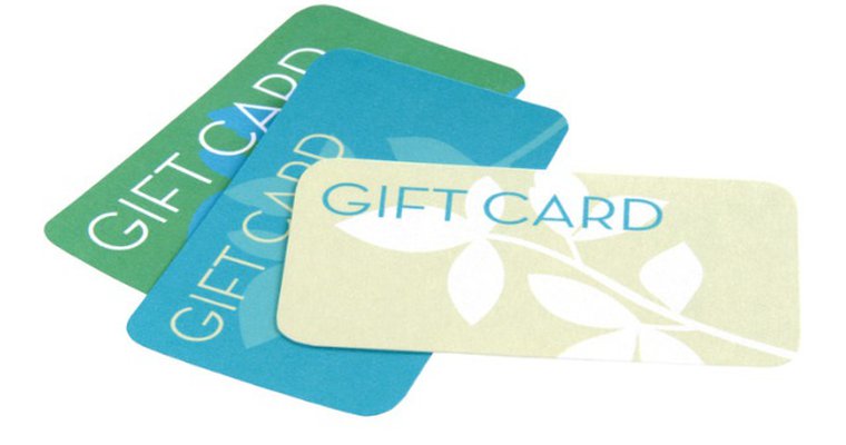 unused gift cards