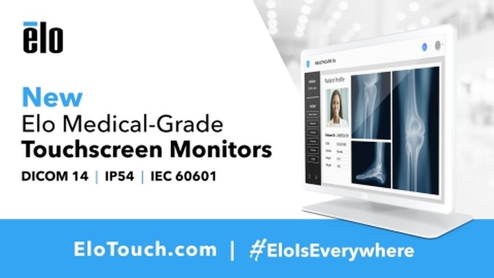 Elo introduces medical grade touchscreen displays | Kiosk Marketplace