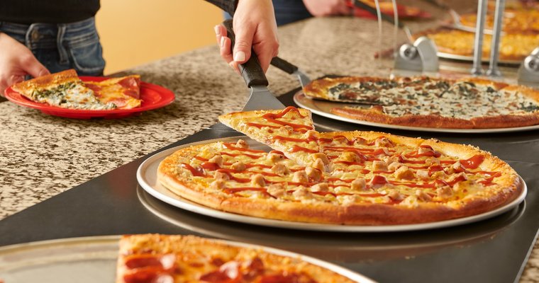 Cicis Pizza $4.99 buffet Mondays, Tuesdays