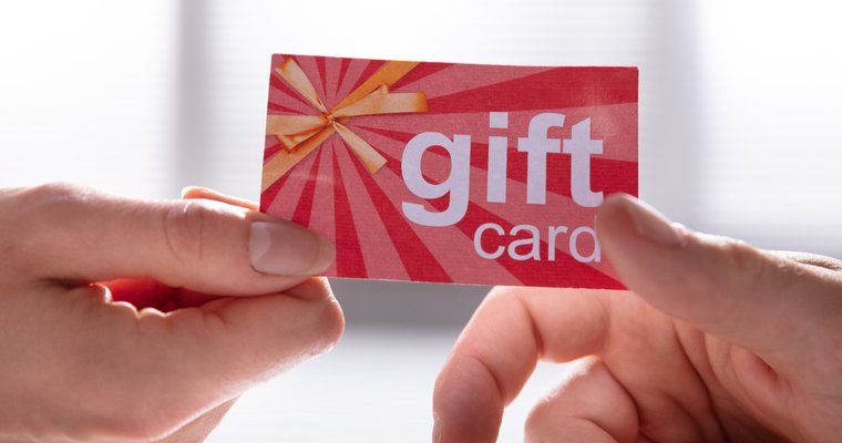 Gift card spend bouncing back
