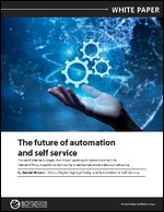 The future of automation and self service