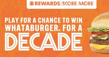 Win free food at Whataburger