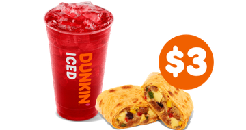Dunkin’ August rewards include latte, wrap options