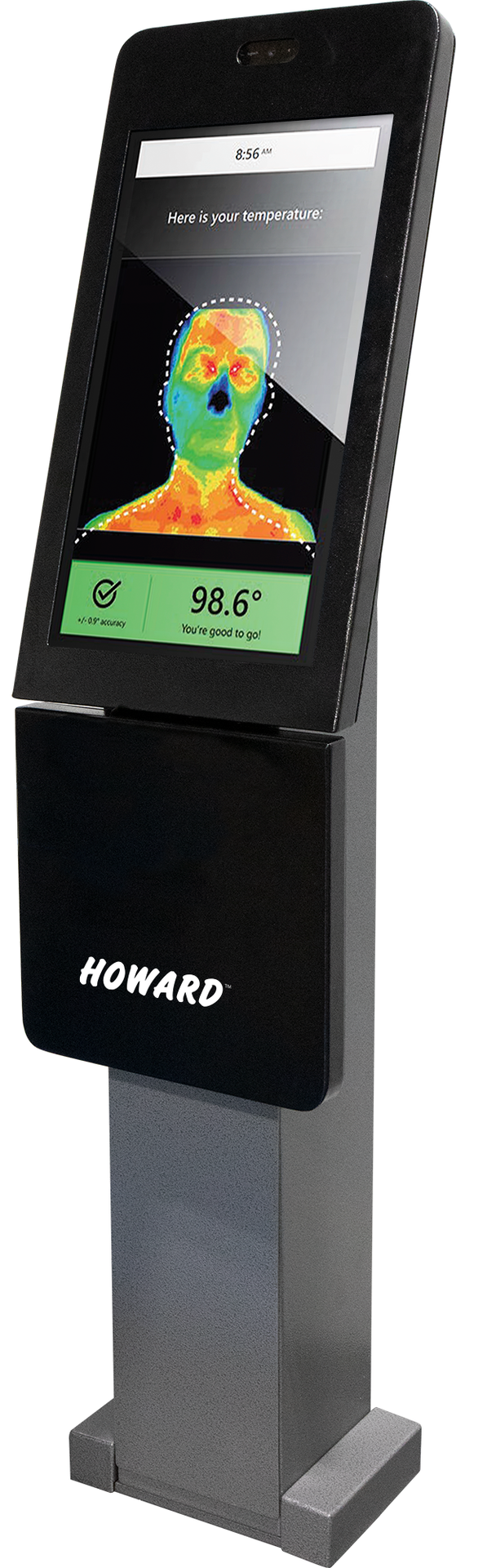 Temperature Reading And Gatekeeping Kiosk Solution Howard Technology Solutions Kiosk Marketplace