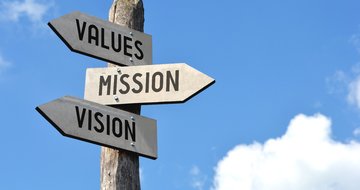 The real role of values, vision, and mission