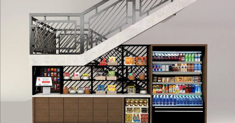 Unfixed Shop Example Impulsify designs unattended retail markets for apartment buildings ...