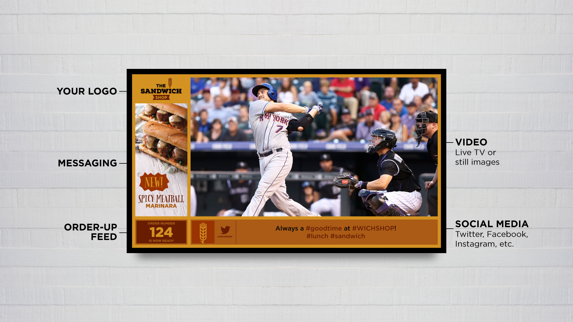 HughesON Dining Room TV Hughes Network Systems Digital Signage Today