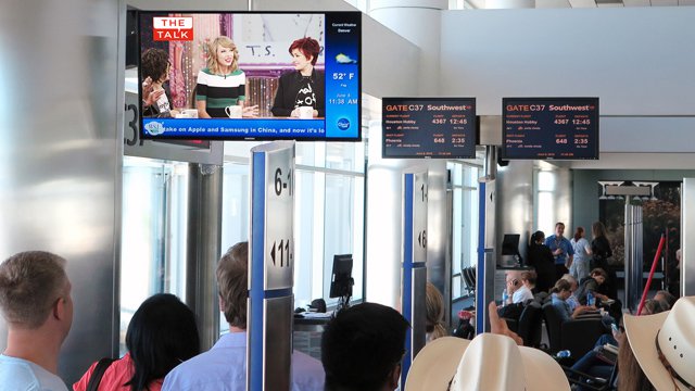 Clearvision Dooh Network Lands At Denver Int L Airport Digital