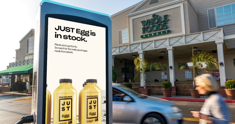 Just Egg cooks up plant-powered DOOH with Volta - Vimarsana News
