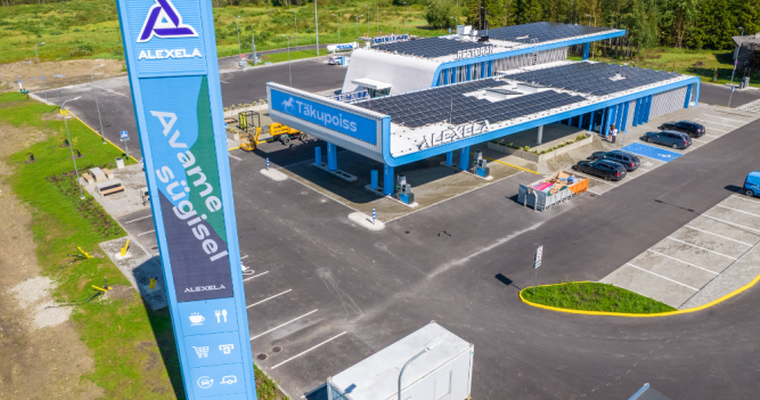 Estonia energy firm intros EV charging station with restaurant | Kiosk ...